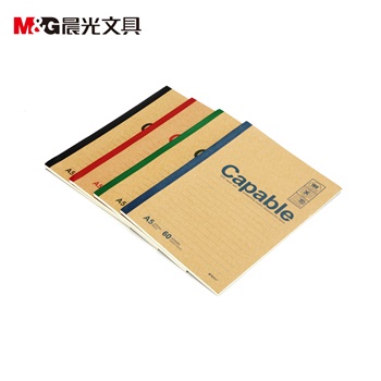 晨光A5無(wú)線裝訂本60頁(yè)雅致辦公APYJS550 10本起訂